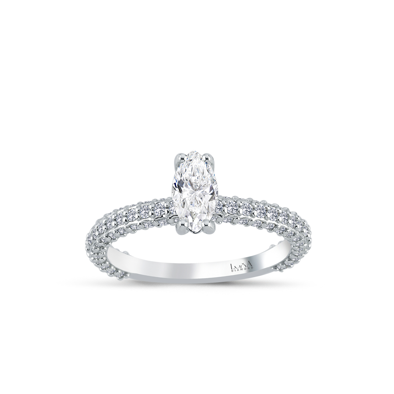 1.17 Karat Markiz Tektaş Pırlanta Yüzük