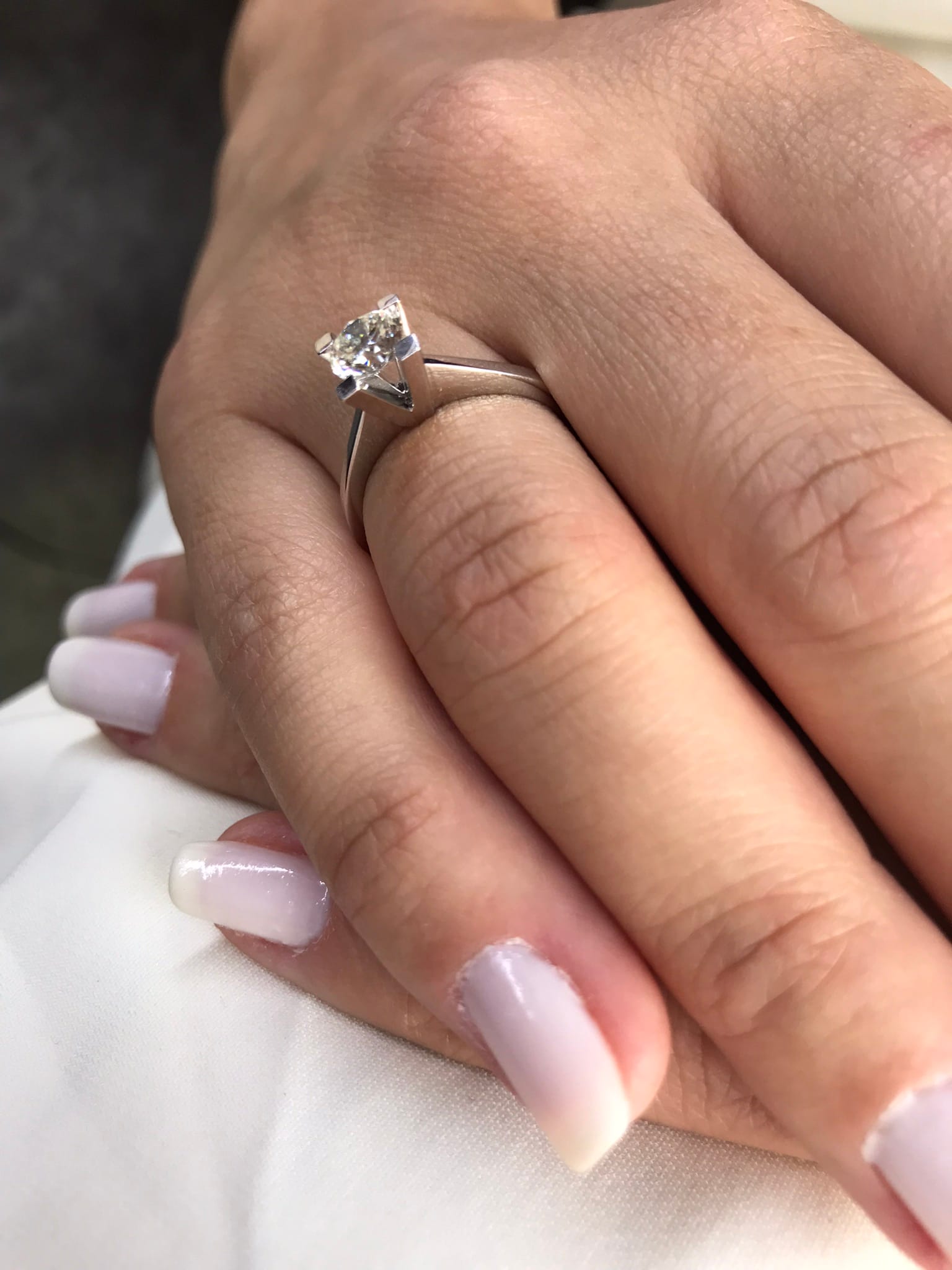 1.00 Karat GIA SERTİFİKALI G SI2 Tektaş Yüzük - Görsel 3